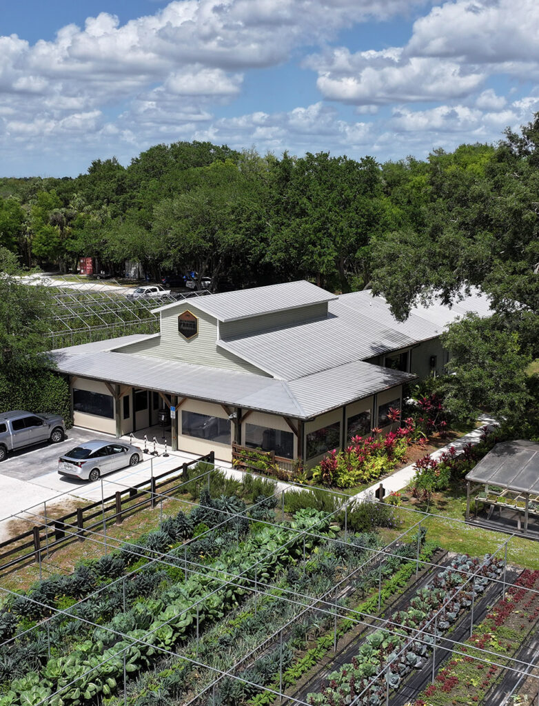 Aerial of Buckingham Farms