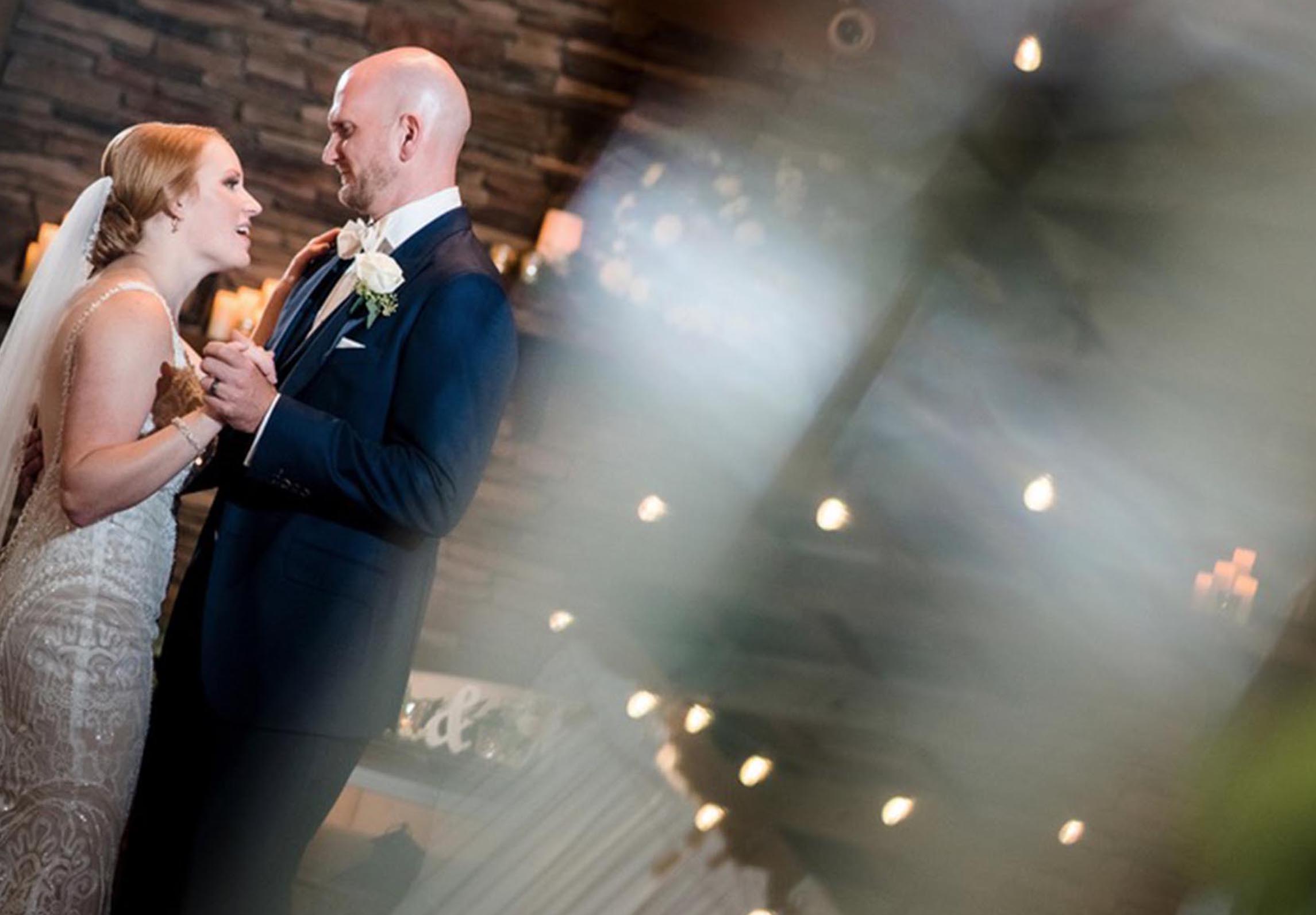 married couple dancing