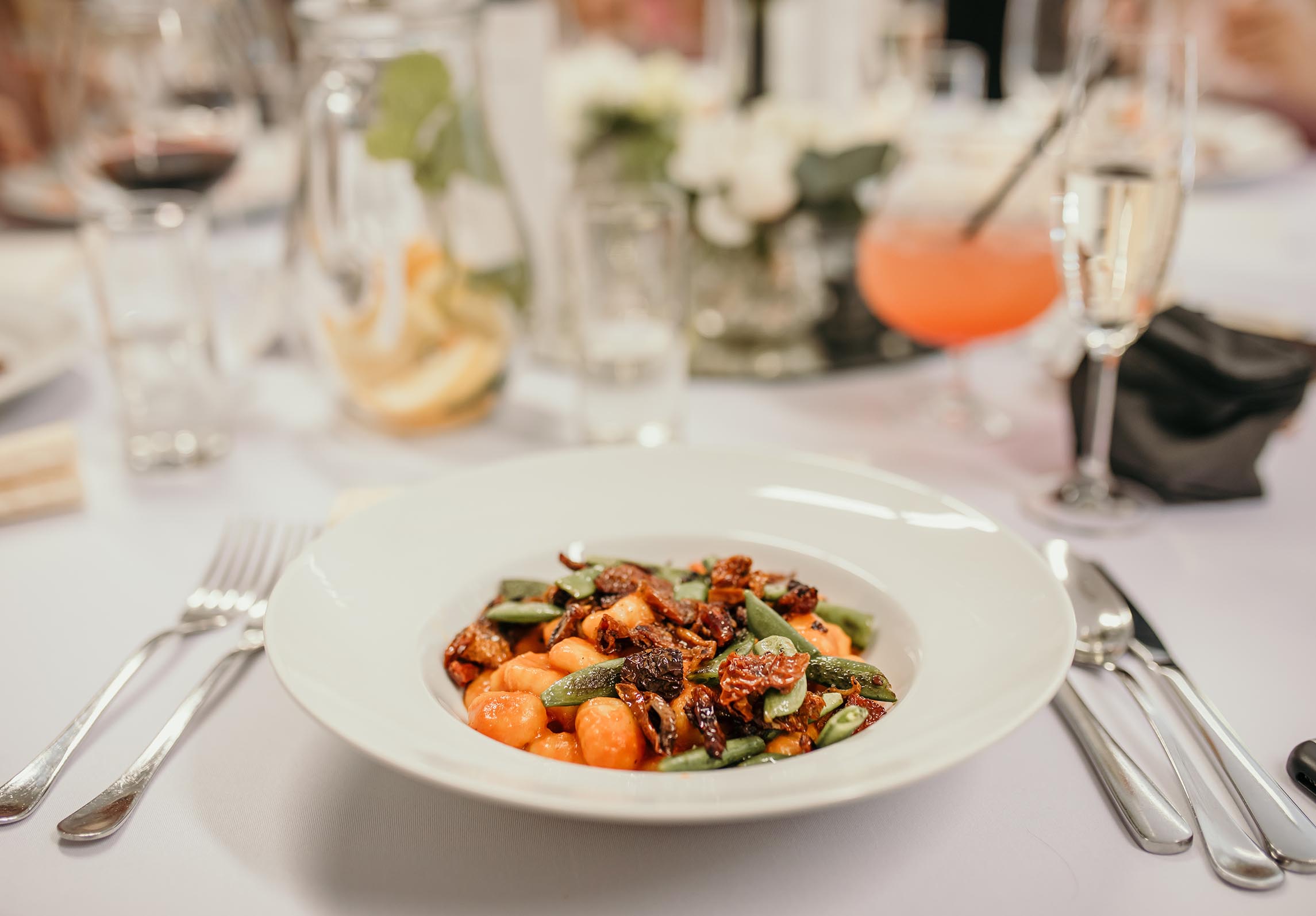 wedding reception dinner